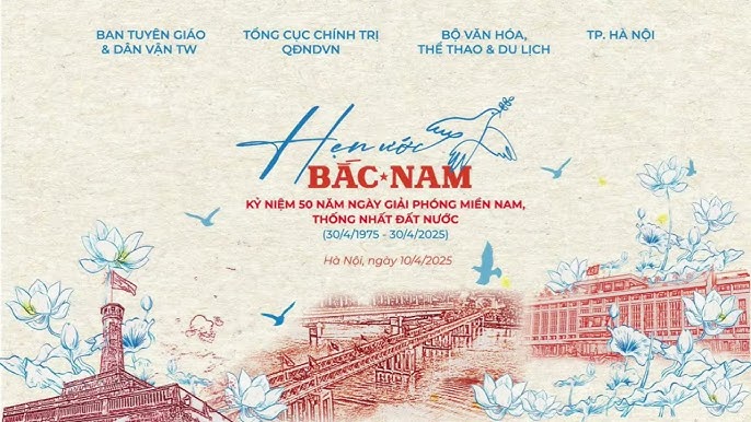 Đêm nghệ thuật 'Hẹn ước Bắc - Nam': Kỷ niệm 50 năm thống nhất đất nước